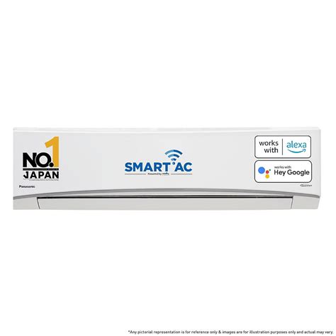 Panasonic 1 5 Ton 3 Star Hot And Cold Wi Fi Inverter Smart Split AC CS