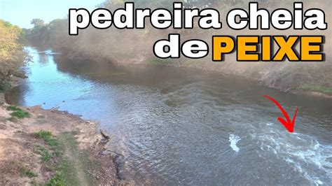 FOI SÓ ARREMESSAR E AS VARINHA DE PESCA DEITAR pescaria de pial pacu