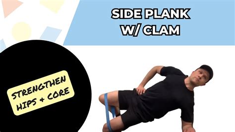 Side Plank From Knees W Clamshell Strengthen Your Hips And Core With