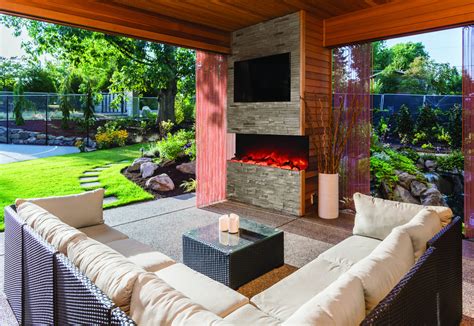 50 Modern Outdoor Fireplaces — Modern Blaze