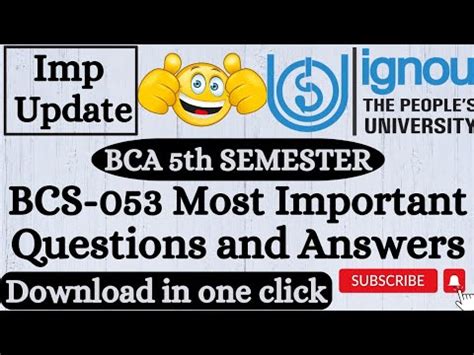 Bcs Important Questions With Answer Web Programming Bca