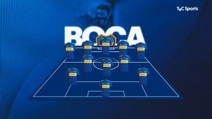 La Formaci N De Boca Vs Racing Por La Liga Profesional Tyc Sports