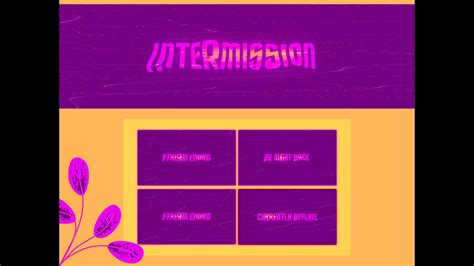 5x Animated Pink Neon Twitch Screens Pink Cute Offline Etsy