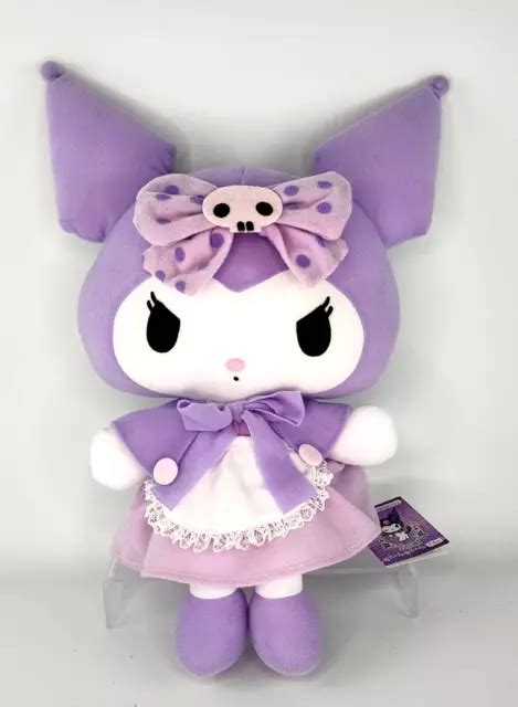 Sanrio Kuromi My Melody Plush Doll Furyu Japan 2019 Nos Tags 43cm H