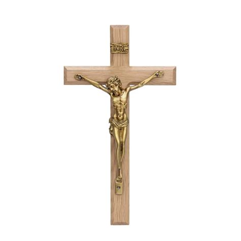 Jual Salib Crucifix Dinding White Oak Impor Cm Sb Warna Gold Limited