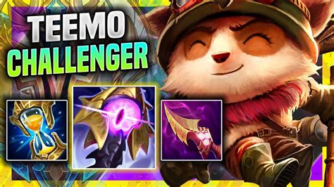 This Korean Challenger Destroying With Teemo Korean Challenger Plays