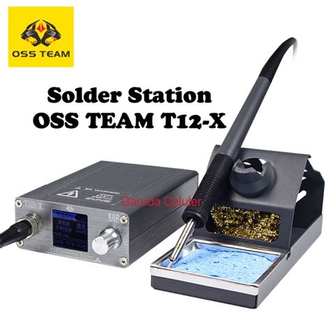 Jual Solder Station T12X OSS TEAM FREE MATA SOLDER T12 Original