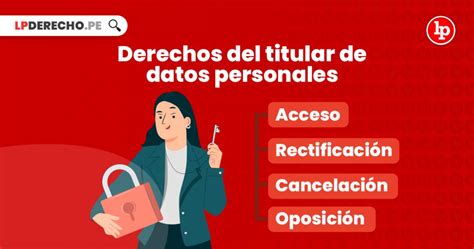 Cuáles son los derechos del titular de datos personales LP