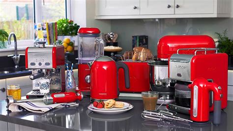 Red Kitchen Appliances: 10 Appliances to Light Up Your Kitchen - Milky ...