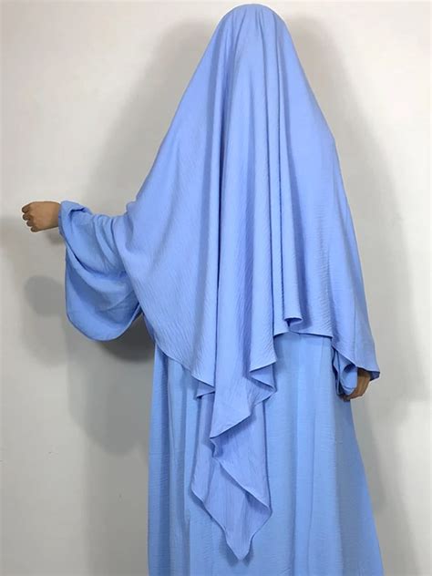 Ropa De Oraci N Musulmana Para Mujer Hijab Largo De Ramad N Abaya