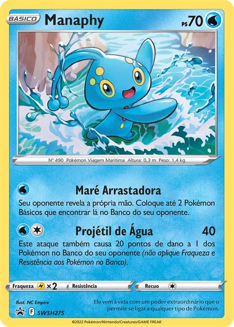 Manaphy Pokémon MYP Cards