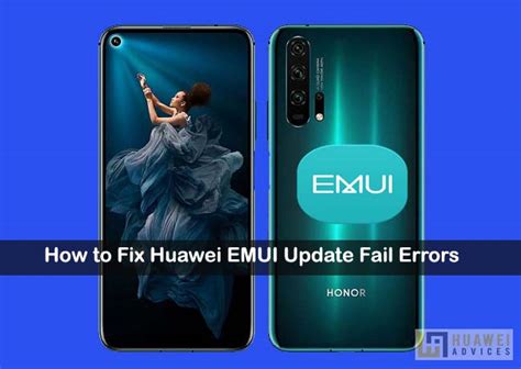 How To Fix Huawei Emui Update Fail Errors Huawei Advices