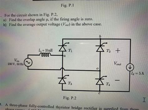 Solved A Three Phase Half Wave Controlled Rectifier Shown Chegg