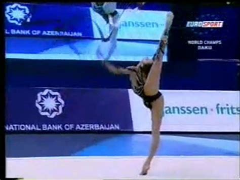 Anna Bessonova Ribbon EF Baku World Championships 2005 Vídeo