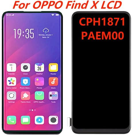 Pantalla LCD Original AMOLED TFT De 6 42 Pulgadas Para OPPO Find X