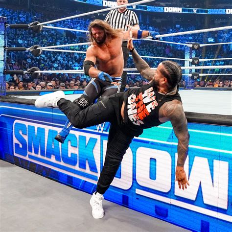 AJ Styles Vs Jimmy Uso Friday Night SmackDown September 8 2023