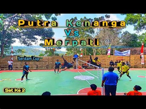 Keseruan Pertandingan Sepak Takraw Se Bawean Putra Kenanga Vs Merpati