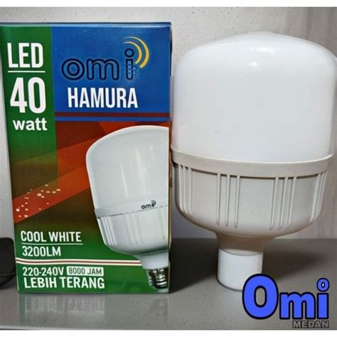 Jual Tos Omi Hamura Bohlam Lampu Led Tabung Watt Bola