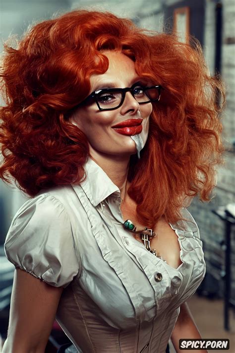 Image Of Smiling Sperm On Face Beautiful Sophia Loren Red Curls