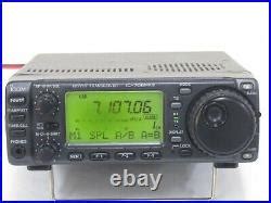 ICOM IC 706Mk HF100W144MHz20W Band All Mode Transceiver Working From