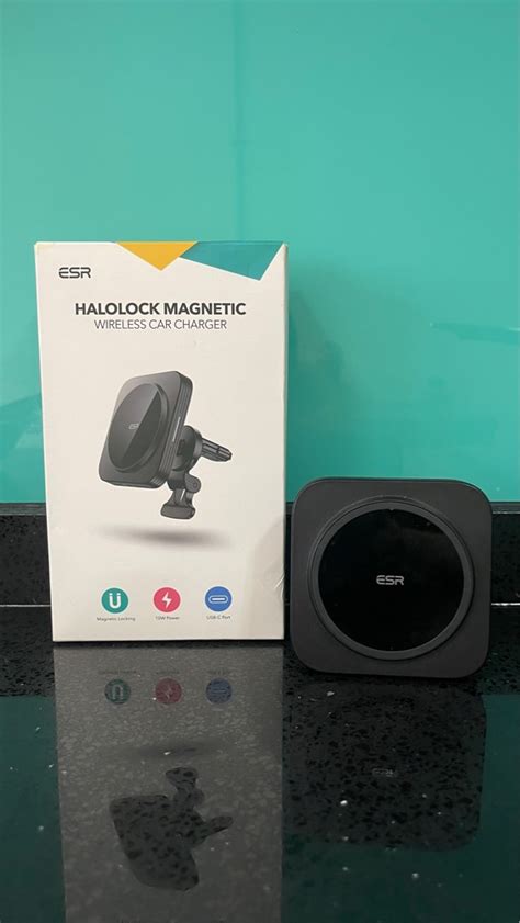 Esr Halolock Magnetic Wireless Car Charger Mobile Phones And Gadgets Mobile And Gadget Accessories