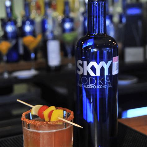 Skyy Vodka Cl Sico Ml Borrachines