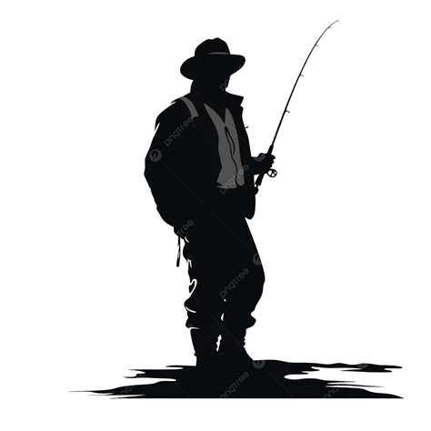 Fisherman Silhouette Png Fishing Silhouette Fisherman Png