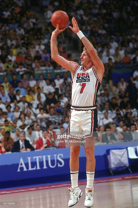 Larry Bird 1992 Team Usa Basketball Nba Dream Team Larry Bird