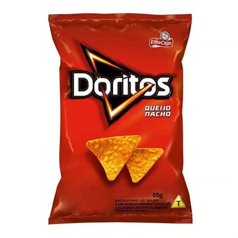 Salgadinho Doritos Sabores Elma Chips 55g Caixa 10 Unidades