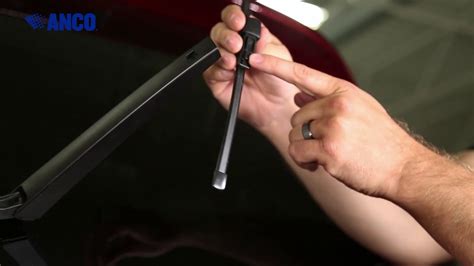 How To Install ANCO Rear Wiper Blades Mini Bayonet Connection YouTube