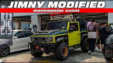 Suzuki Jimny Modified Suprima Widebody Motormanic Event Tour Youtube