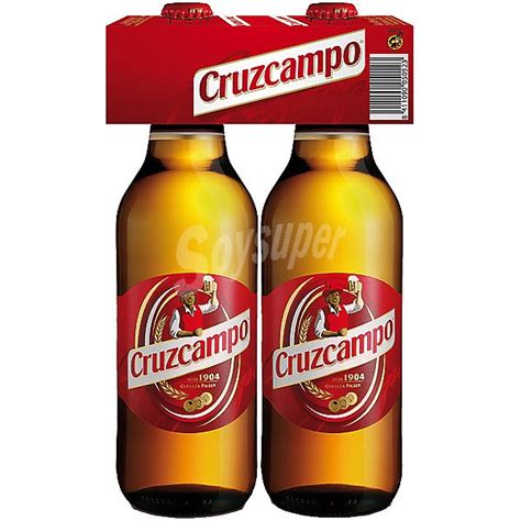 Cruzcampo Cerveza Rubia Nacional Pack 2 Botella 75 Cl