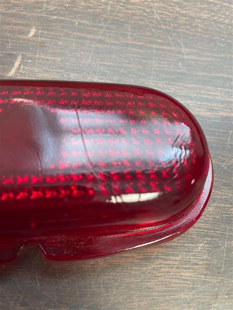 1942 1946 1947 1948 FORD DUOLAMP GLASS TAIL LIGHT LENSES NOS 324 EBay