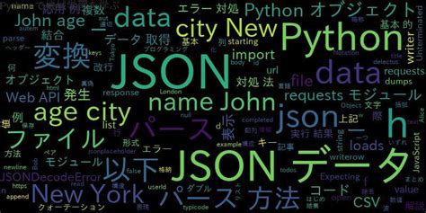 PythonでJSONを出力する方法ファイル保存から改行整形まで 自作で機械学習モデルAIの使い方を学ぶ