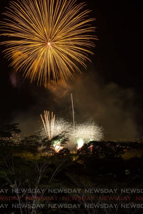Independence Day Fireworks Trinidad And Tobago Newsday