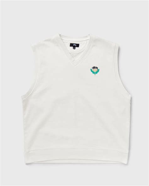 43％割引l高級ブランド Stussy Sweater Vest L White ベスト ベスト トップスl Otaonarenanejp