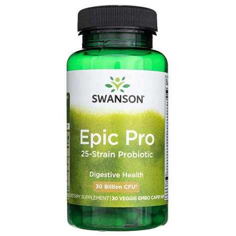 SWANSON Epic Pro 25 Strain Probiotic 30dr Vcaps 13668924022 Allegro Pl