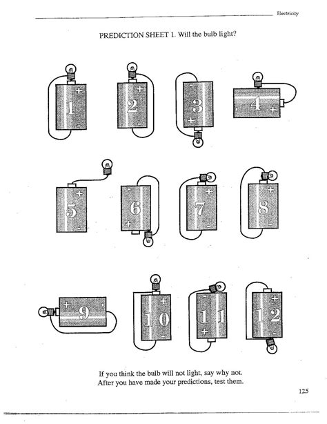 Simple Ac Circuit Diagram Worksheet