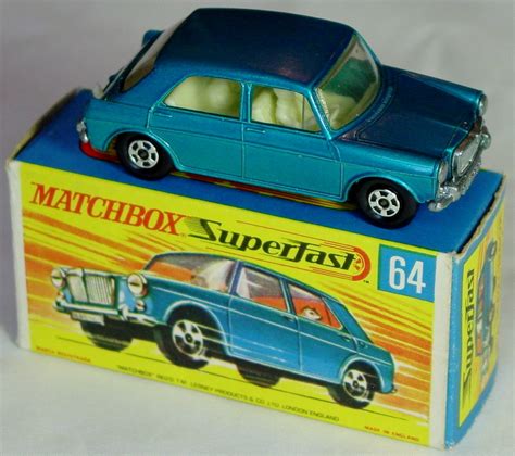 Lesney Superfast A Mg Dark Blue C G Box