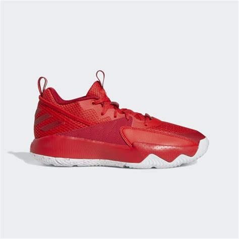 Adidas Dame Certified Basketball Shoes Red Unisex Basketball