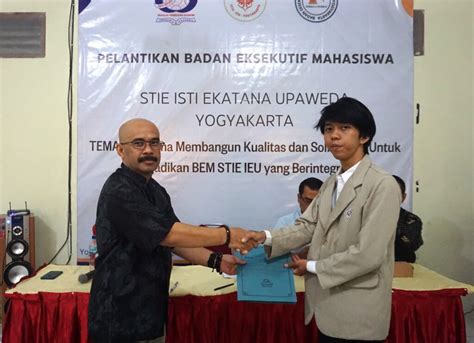 Stie Ieu Yogyakarta Selenggarakan Pelantikan Bem 2024 Stie Ieupaweda