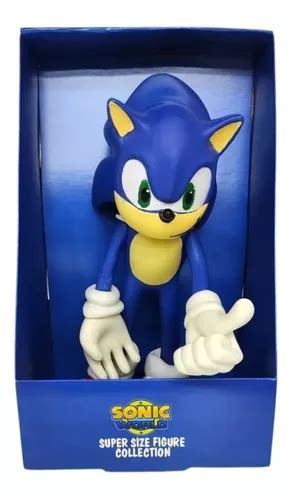 Boneco Sonic Articulado Grande Original Brinquedo Oferta Parcelamento