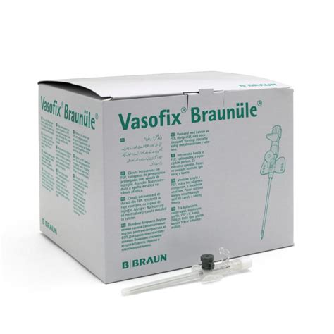 Vasofix Braun Len G X Mm Grau Stk Pxd Praxis Discount