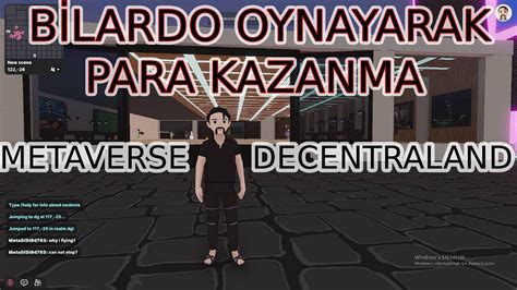 OYUN OYNAYARAK PARA KAZANMA DECENTRALAND PLAY METABALL YouTube