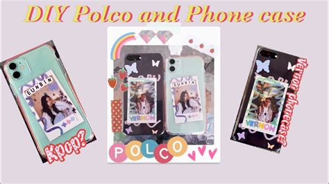 DIY K Pop Polco And Phone Case YouTube