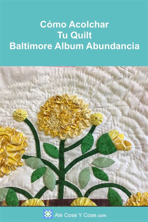 Acolchado Quilt Baltimore Album Abundancia Ale Cose Y Cose