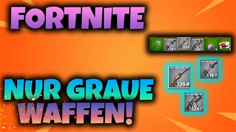 NUR GRAUE WAFFEN CHALLENGE FORTNITE HAND CAM ADVENTSKALENDER 15