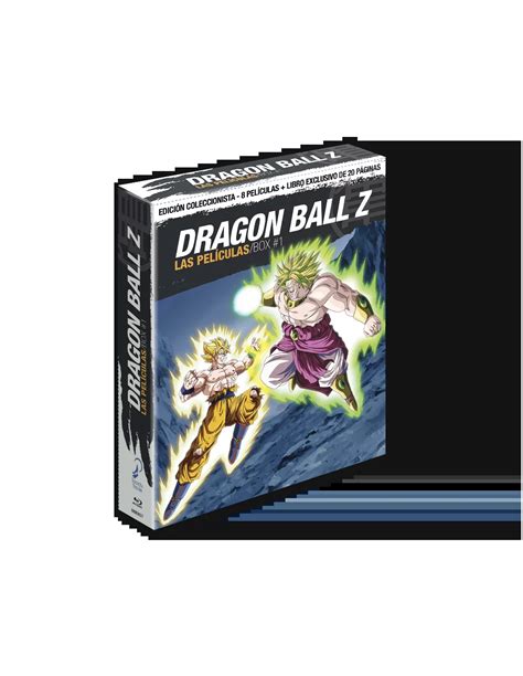 DRAGON BALL Z LAS PELÍCULAS BOX 1 Bluray Edición Coleccionistas