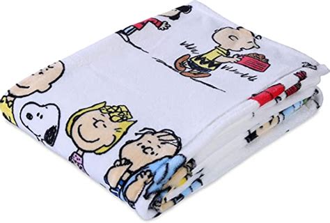 Berkshire Velvetloft® Peanuts® Snoopy Cute Character Plush Throw Blanket Peanuts