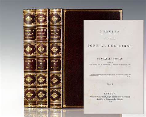 Memoirs Of Extraordinary Popular Delusions And The Madness Of Crowds Raptis Rare Books Fine